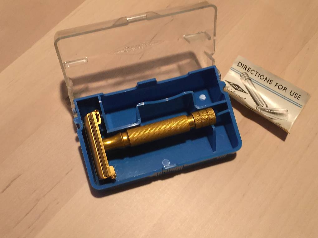 Gillette #52A Anniversary set,1951, Made in England