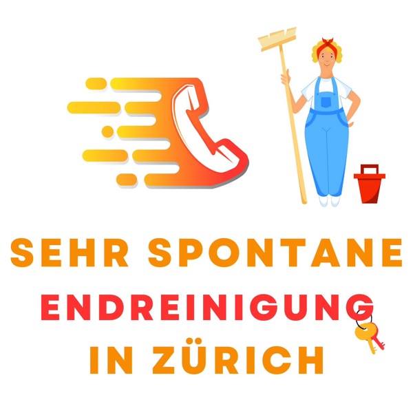 Sehr spontane Finale Reinigung, Endreinigung in Zürich