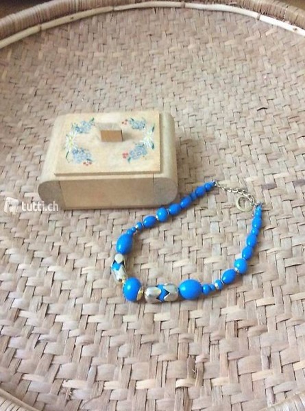 Vintage Holzschatulle Schatulle für Schmuck