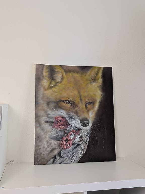 Fuchs Ölbild und Kunstdruck